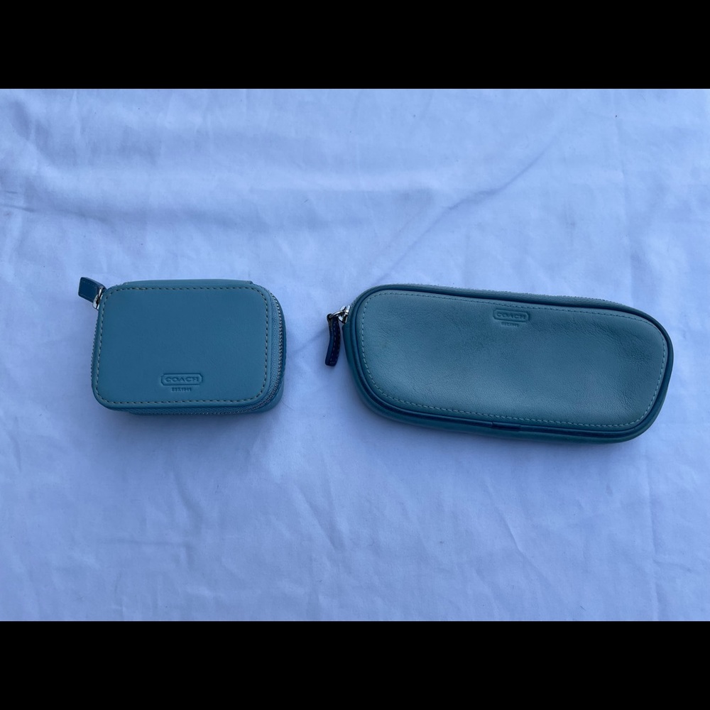 Coach Glasses Case & Coin Wallet